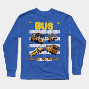 Cringe Bus Lover Shirt Long Sleeve T-Shirt